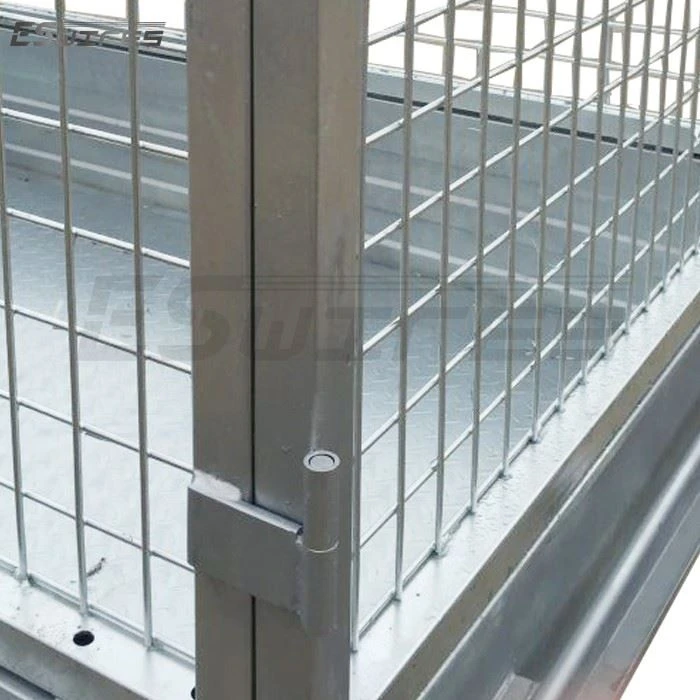 Heavy Duty 8x5 Tandem Trailer With Cage